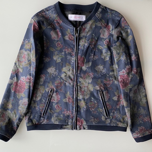 Lola Jeans Bomber Jacket - Picture 1 of 5